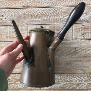 ☕️Vintage Antique Copper Coffee / Tea Pot☕️ ~11”